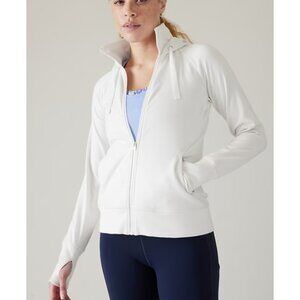 Athleta X1 Triumph Hoodie White X1